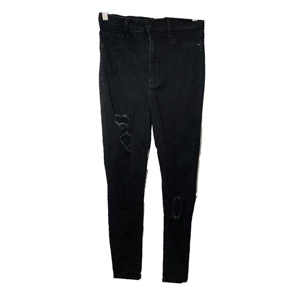 Love Fire High rise   Distressed Skinny Jeans 11 - Picture 1 of 5